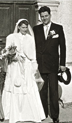 Lisbeth und Rolf, das junge Paar